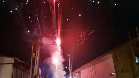 米兰之夜烟花视频